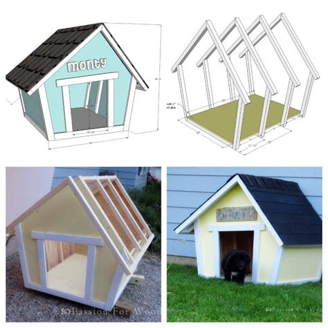 metal dog house plans|dog house plans for kids.